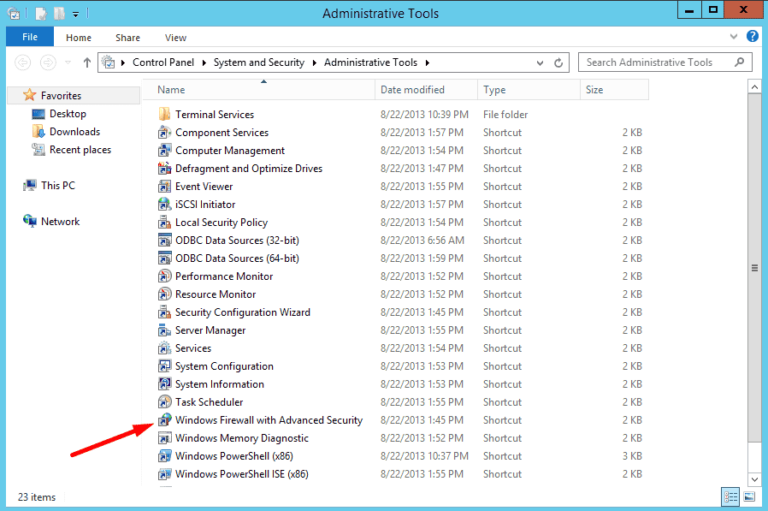 Hướng dẫn chặn Port và IP trên Windows server 2012 đơn giản, hiệu quả 2 chặn port 1.comp