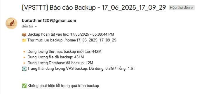 Hướng Dẫn Cài Đặt Free Tools Backup Tự Động Website và Database Trên Mọi Hệ Điều Hành Linux 6 Screenshot_3